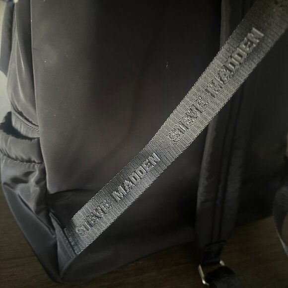 Steve Madden Black Backpack - Picture 3 of 15